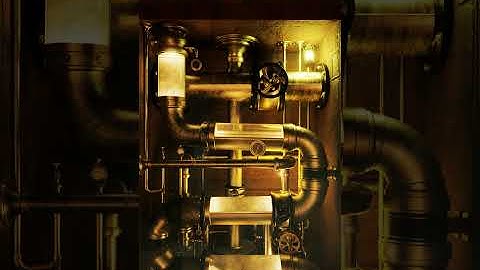 Pipes & Machinery | Ethan Frames final entry for @pwnishers Dynamic Machines Render Challenge