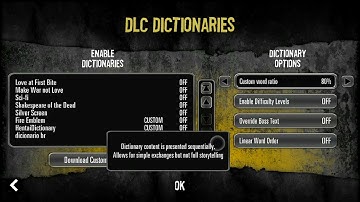 The Typing of The Dead  Overkill   Custom Dictionaries
