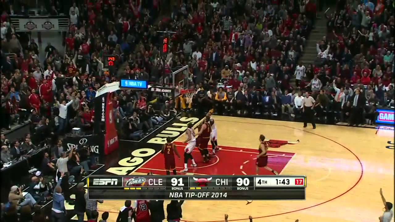 Cleveland Cavaliers Vs Chicago Bulls October 31 2014 Nba 2014 15 Season Youtube