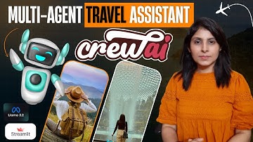 L-21 AI Trip Planner Tutorial | Build AI Travel Assistant with CrewAI, LangChain & Streamlit