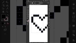 pixelate heart icon adobe illustrator #logo #vectorartist pixelate heart icon adobe illustrator #logo #vectorartist