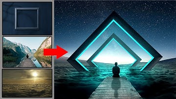 The Making of a Fantasy Photo-Manipulation using Stock Images | Photoshop