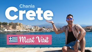 This is CHANIA, CRETE.  Is it the Best city in Greece? What to do in Crete.