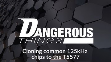 Cloning common 125kHZ chips to the T5577