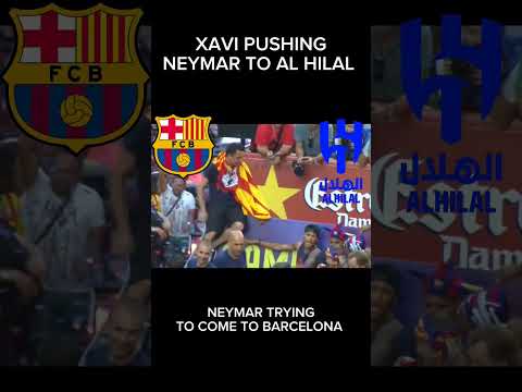 XAVI PUSHING AWAY