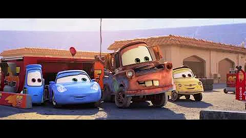 Cars 3 McQueen Crash (No Music, 4K HDR) (NO COPYRIGHT INFRINGEMENT INTENDED)