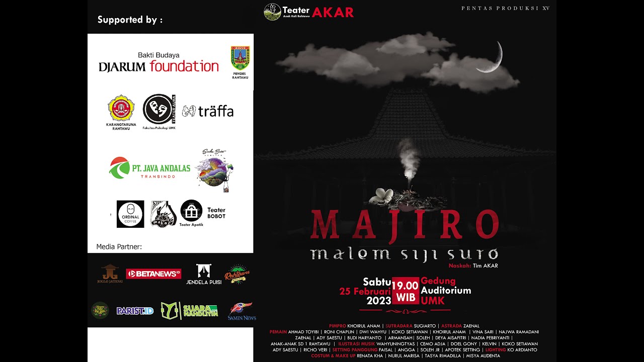 MAJIRO (Malem Siji Suro) Teater Akar-Kudus