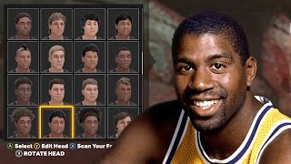 NBA 2K24 MAGIC JOHNSON FACE CREATION! BEST MAGIC JOHNSON FACE CREATION 2K24