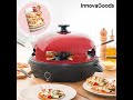 Four pour mini pizzas avec livre de recettes presto  pizza party