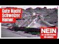 Gute Nacht Schweizer Humor. Nein zur zerstörerischen Halbierungsinitiative!