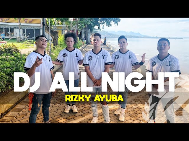 DJ ALL NIGHT ENA ENA by Rizky Ayuba | TIKTOK Remix | Dance Fitness | TML Crew VenJay Ygay class=