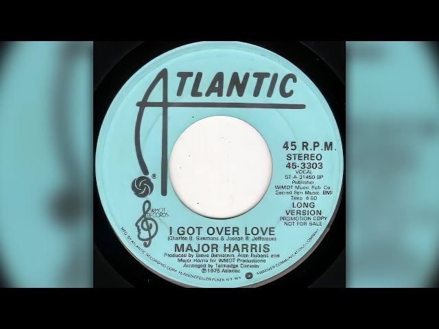 Major Harris - I Got Over Love