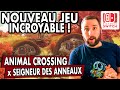 Nouveau jeu animal crossing x seigneur des anneaux sur nintendo switch  incroyable 