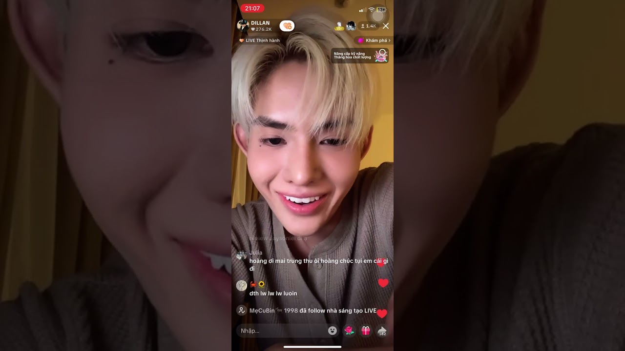 251005 || live tiktok @hoangdillan - DILLAN 🥺🥺 ẻm đáng yêuu lắmmmm
