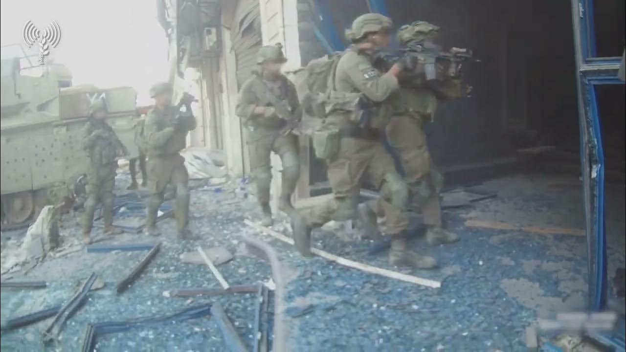 מלחמת חרבות ברזל - פעילות הכוחות ברצועה - דובר צה"ל - YouTube