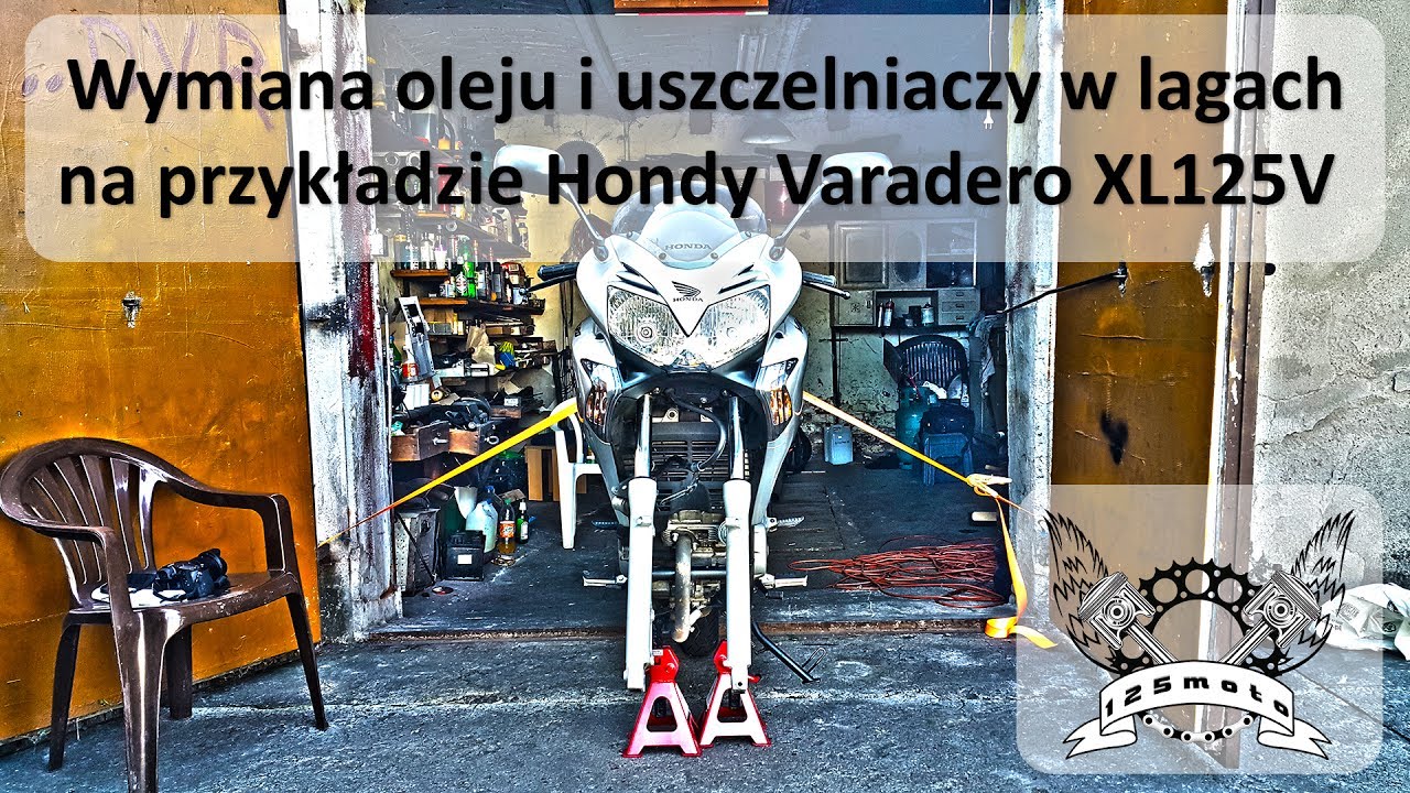 Wymiana Oleju I Uszczelniaczy W Lagach Na Przykładzie Hondy Varadero Xl125V - Youtube