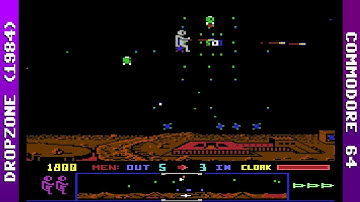 Dropzone Longplay (C64) [QHD]