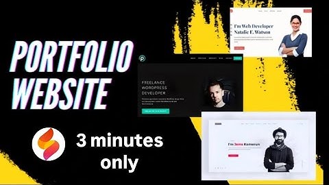 Create a Professional Portfolio Website in Just 3 Minutes! | FirebaseStudio AI Tutorial