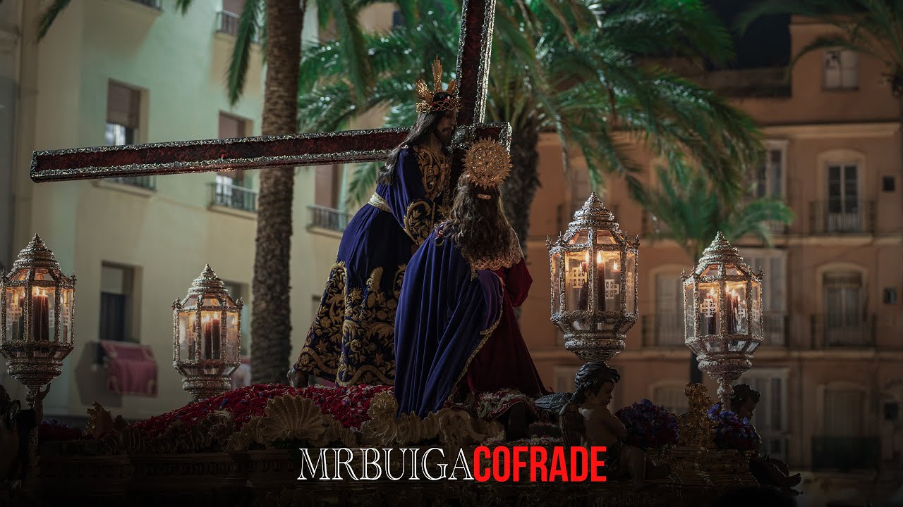 [4k] NAZARENO POR CATEDRAL | Semana Santa 2025 Cádiz | AM JESÚS CAUTIVO ESTEPONA