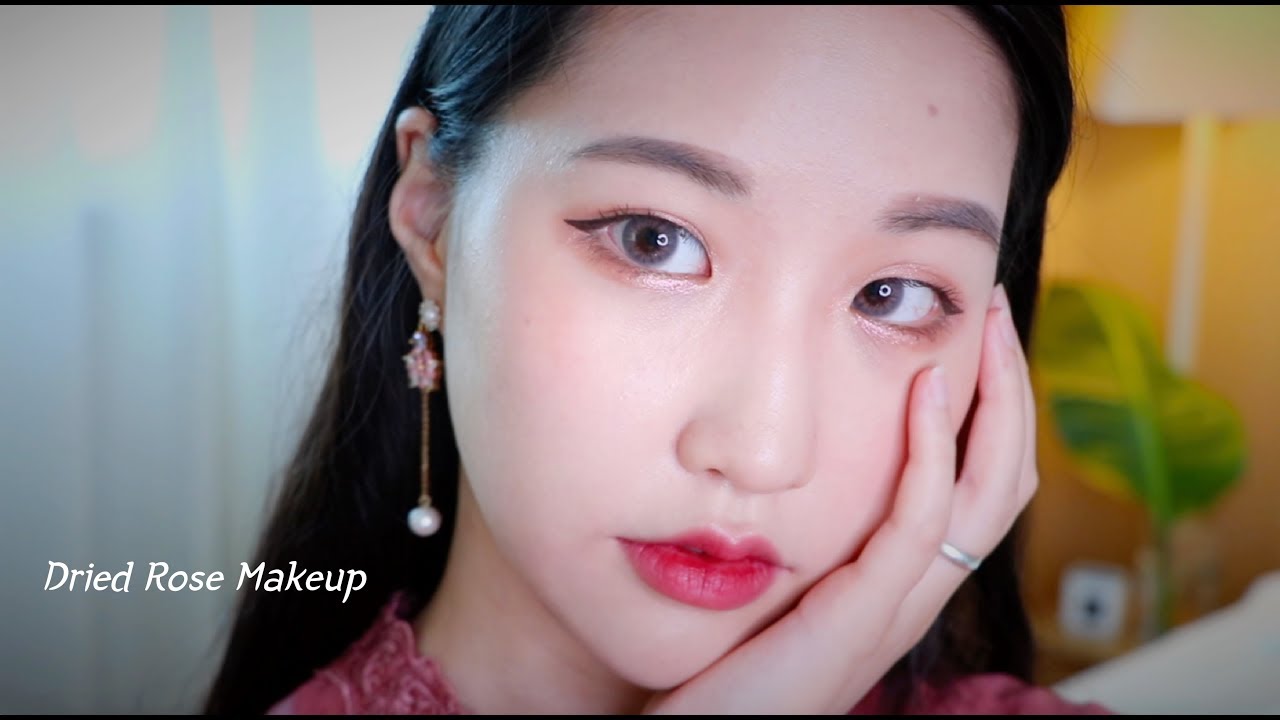 (KOR Sub) 가을을 기다리며, 말린장미 메이크업 :: Autumn Dried rose makeup