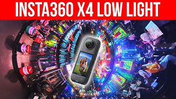 Insta360 X4 Low Light Video: Best Settings & Shooting Tips