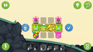 Bad piggies hidden loot crates Marble crate meet Mighty Eagle