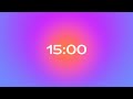 Purple Aura 15 Minute Timer | Aesthetic Twilight Gradient
