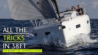 Jeanneau Sun Odyssey 380 сочетает в себе функции без лишнего веса.