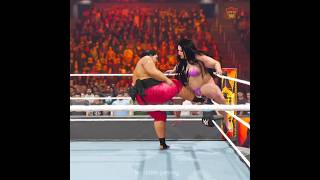 Yokozuna kick to Lakshmi Shahaji #wwe #wrestling #wwe2k25 #ytshorts #viralshorts #2k25 #yokozuna