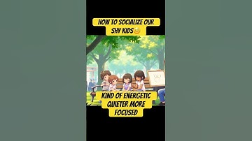 How to socialize our shy #kids #socialskills #socialmedia #adhd #autism #autismawareness