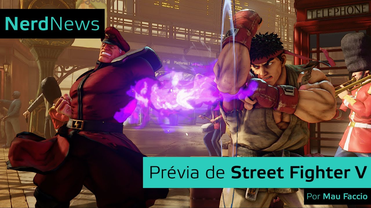 Street Fighter V) Gameplay, golpes e impressões do Nash