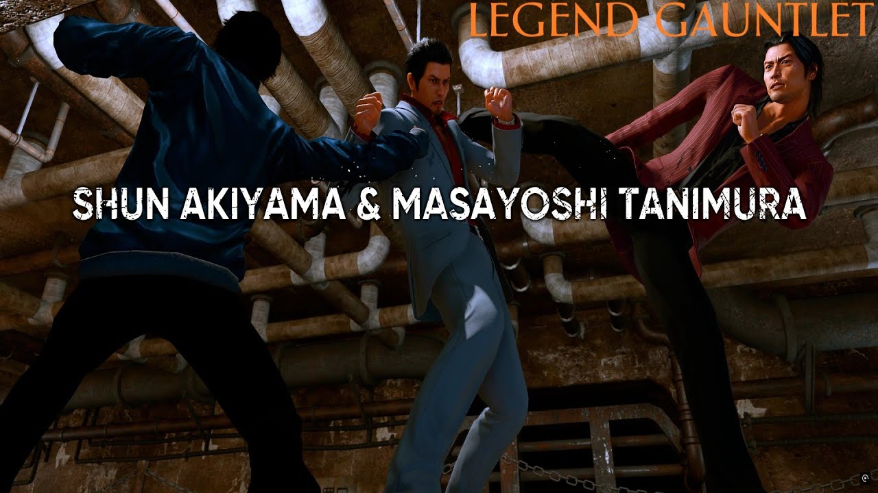 Lost Judgment: Kiryu vs Akiyama & Tanimura [Legend Gauntlet]