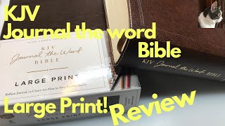 Journal The Word Bible KJV Large Print By Thomas Nelson Review