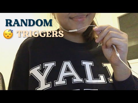 asmr | RANDOM TRIGGERS FROM RANDOM OBJECTS