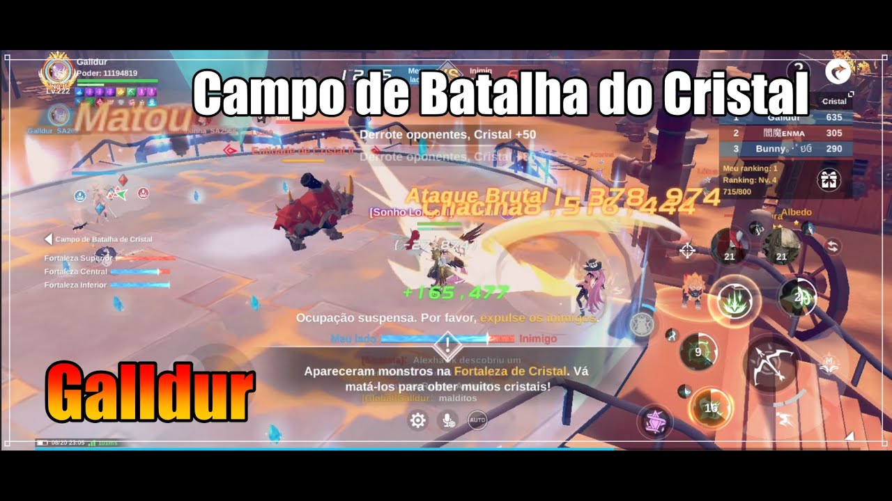 GD1v9 - The Legend of Neverland - Campo de Batalha do Cristal ( Galldur)