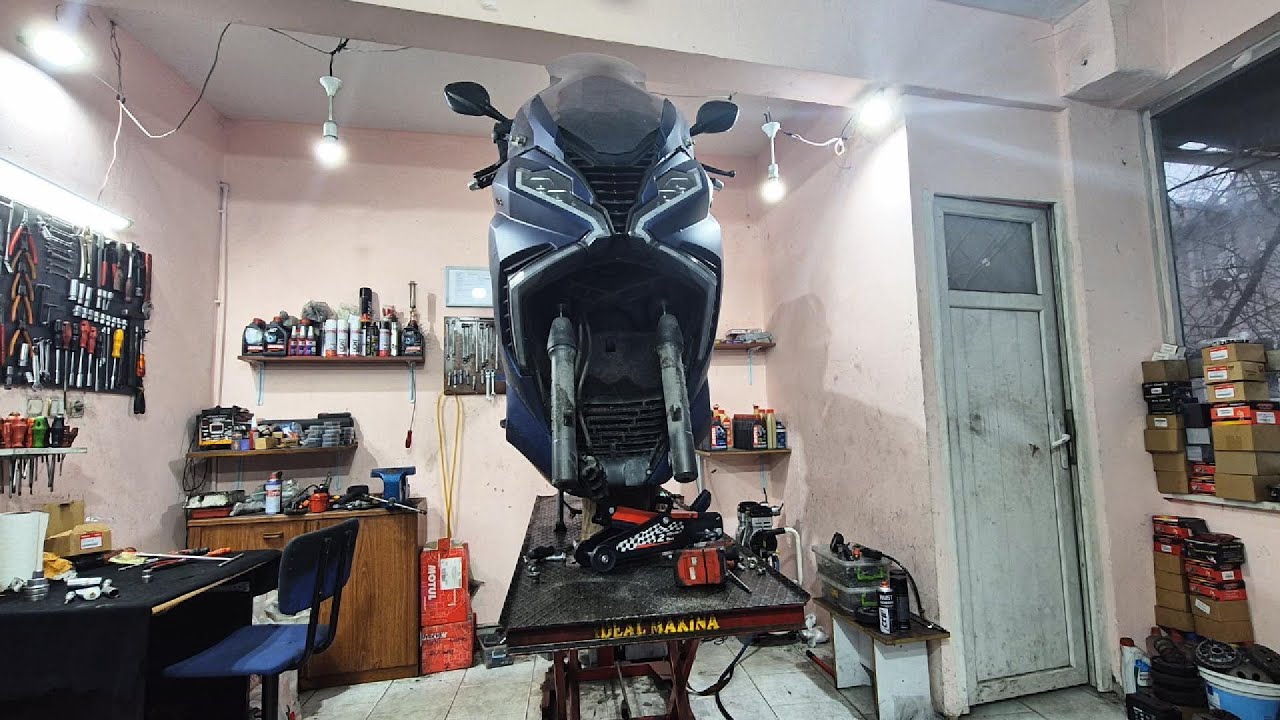 Arora GT 125 Ön Teker Rulmanı Ve Amortisör Yağı Değişimi