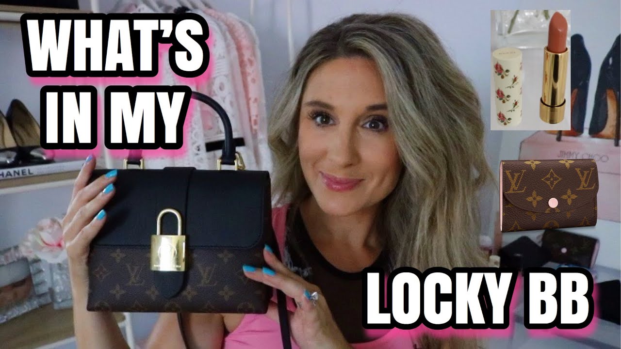 WHAT'S IN MY LOUIS VUITTON LOCKY BB? 