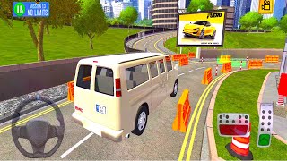 Multi Floor Garage Driver Simulator #3 - Car Driving Parking Minibus Android Gameplay screenshot 2