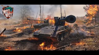 Апнутый GRILLE 15 в World of Tanks Console #wot #wottakwot