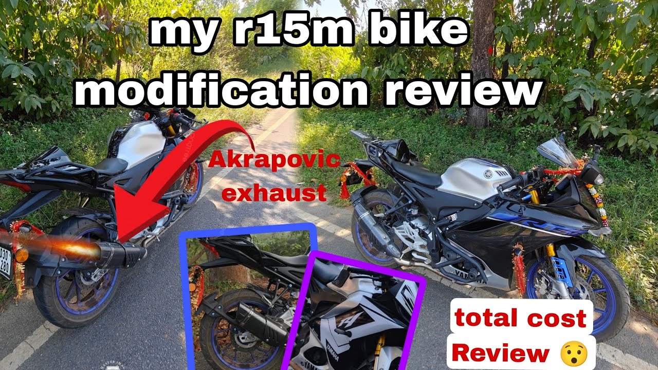 My Yamaha R15m Makeover! | Full Modification Tour & Cost Breakdown 🤑 ...