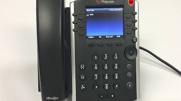 Polycom VVX: Retrieve Voicemail Messages on VVX 300 & VVX 400 Series