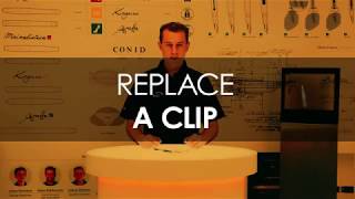 How to replace a clip