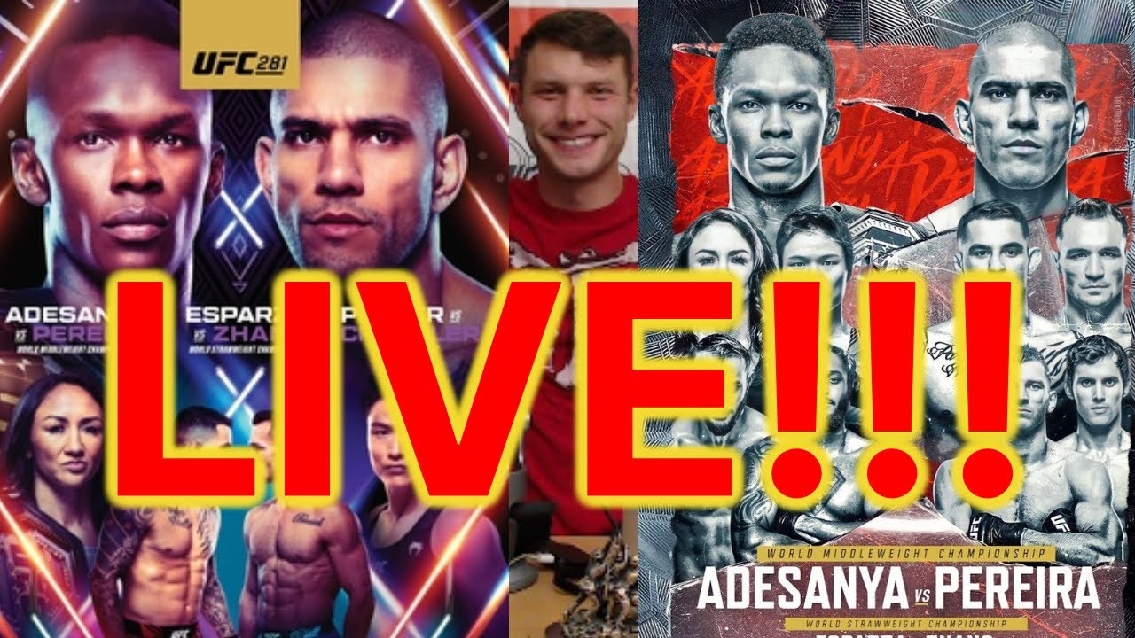 UFC 281 ADESANYA VS PEREIRA LIVE STREAM PLAY-BY-PLAY (ESPARZA VS ZHANG) (POIRIER VS CHANDLER)