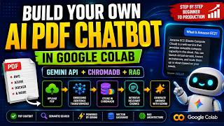 Vector DB,Build a RAG AI Assistant in Google Colab | Gemini API + ChromaDB + PDF Chatbot
