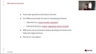 SREcon21 - Lessons Learned Using the Operator Pattern to Build a Kubernetes Platform