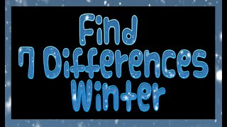 Find 7 Differences Winter