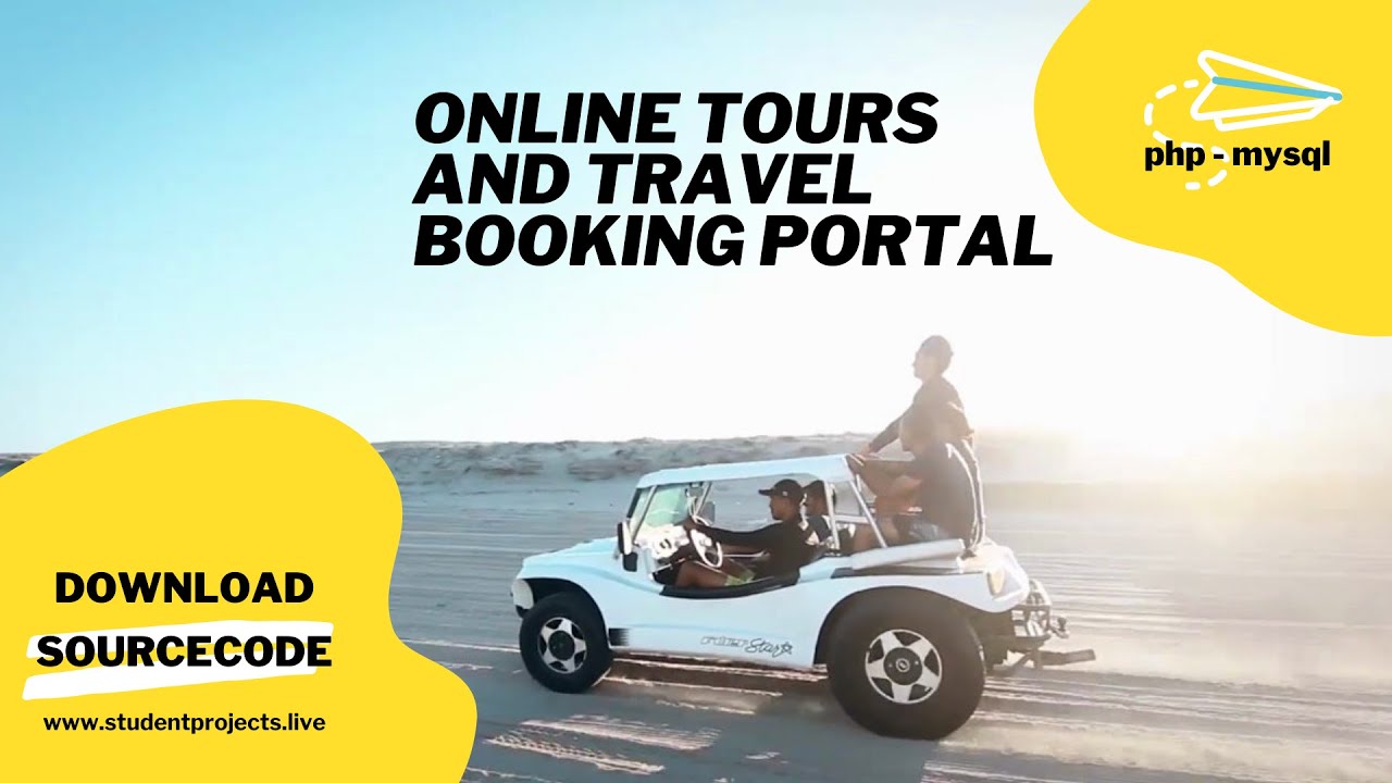 Online Tours and Travels Project in PHP & MySQL - YouTube