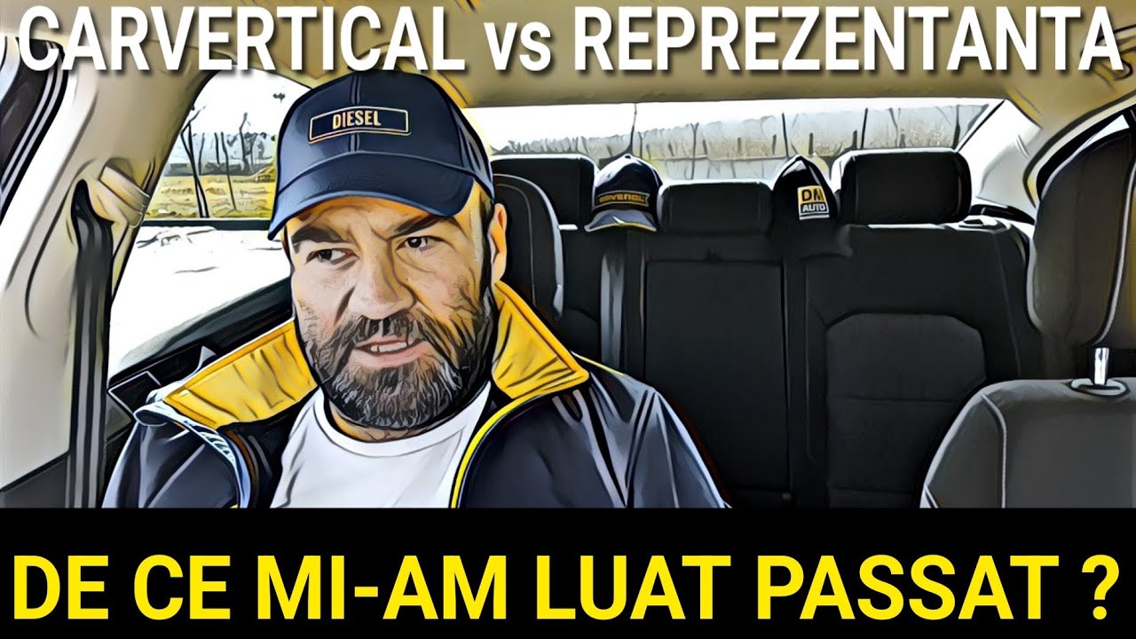 De ce mi-am luat PASSAT  ? (prezentare raport CARVERTICAL vs istoric REPREZENTANȚĂ)