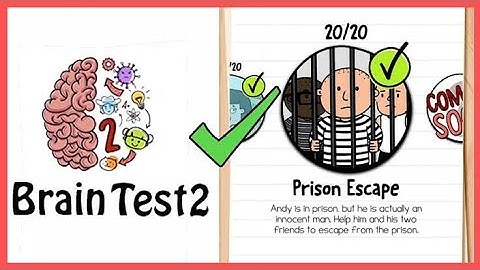 Brain Test 2: Prison Escape | Levels 1-20 Walkthrough | Complete Solution Guide