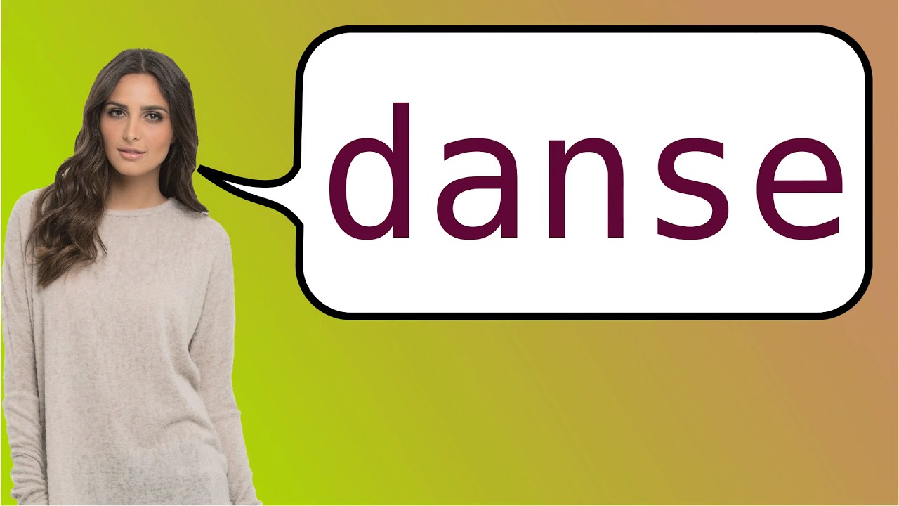 How To Say dance In French YouTube How To Say dance In French YouTube